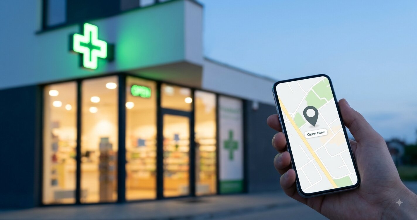 How to Find Nearby Pharmacies Open Now, Fast